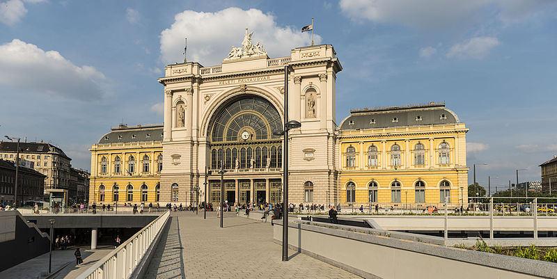 Het prachtige Budapest Keleti station ©Ralf Roletschek